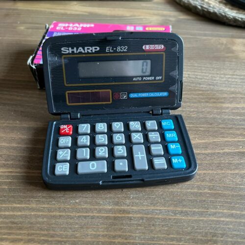 Калькулятор SHARP EL-832