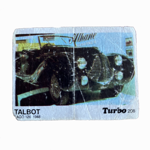 "Turbo 208 Talbot Lago 126"