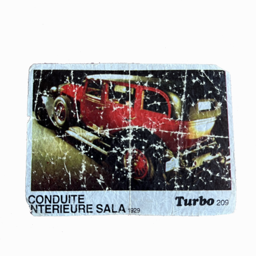 "Turbo 209 Conduite Interieure Sala"