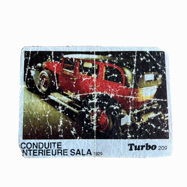 "Turbo 209 Conduite Interieure Sala"