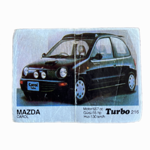 "TURBO 216 Mazda Carol"