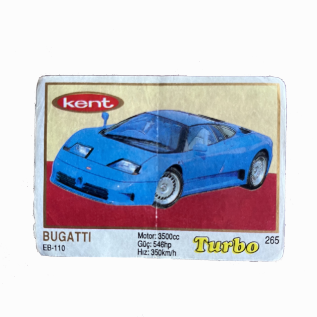 "Turbo 265 Kent Bugatti EB110"