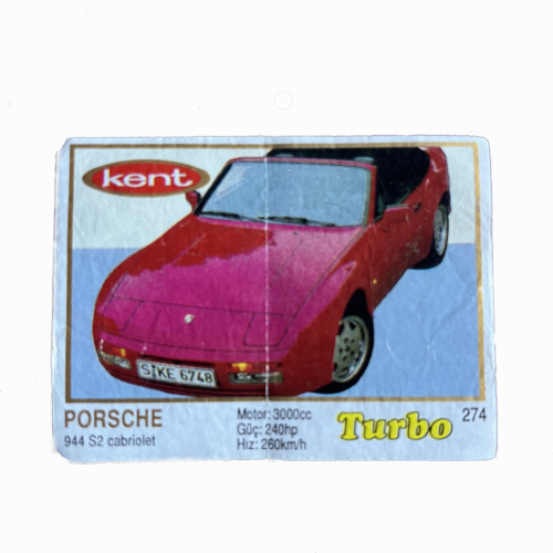 "Turbo 274 Kent Porsche"