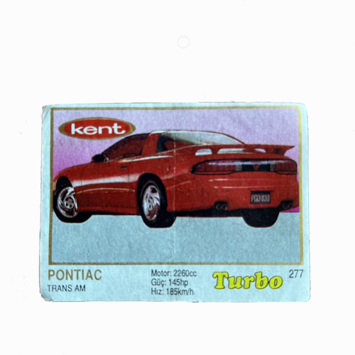 "Turbo 277 Kent Pontiac Trans AM"