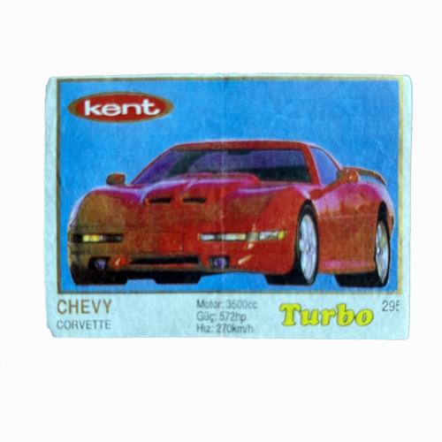 "Turbo 295 Kent Chevy Corvette"