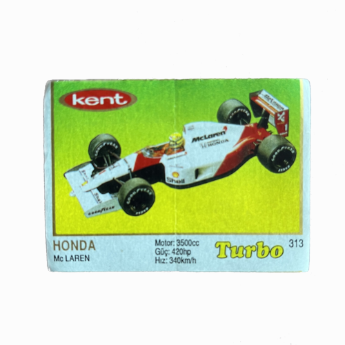 "Turbo 313 Kent Honda Mc Laren"