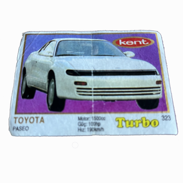 "Turbo 323 Kent Toyota Paseo"