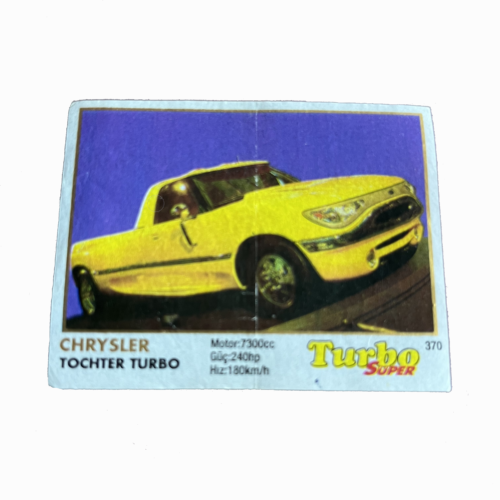 "Turbo Super 370 Chrysler Tochter turbo"
