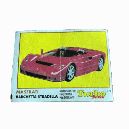 "Turbo Super 377 Barchetta Stradella"