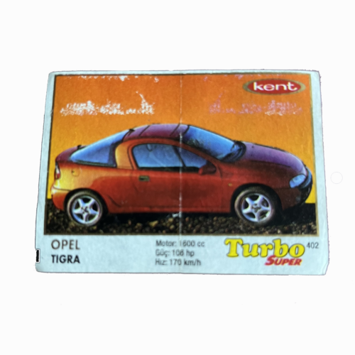 "Turbo Super №402 Kent Opel Tigra"