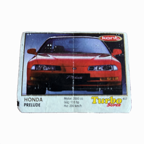 "Turbo Super 407 Kent Honda Prelude"