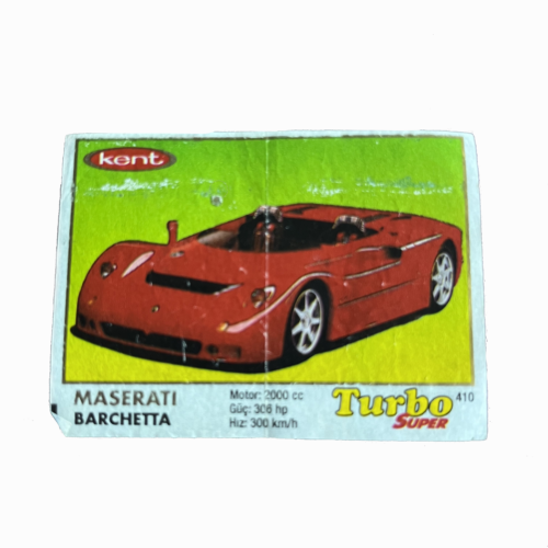 "Turbo Super 410 Maserati Barchetta"
