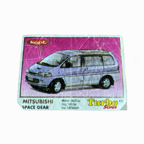 "Turbo Super 422 Kent Mitsubishi Space Gear"