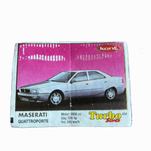"Turbo Super 434 Kent Maserati"