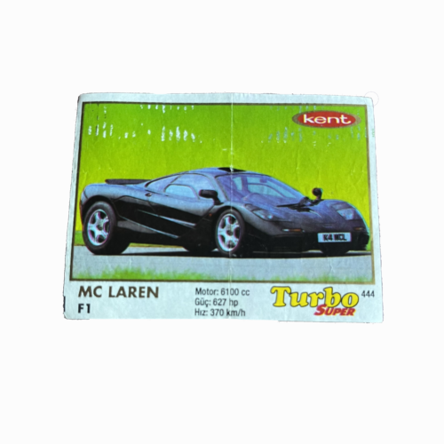 "Turbo Super 444 Kent MC Laren F1"