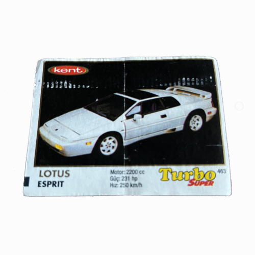 "Turbo Super 463 Kent Lotus Esprit"