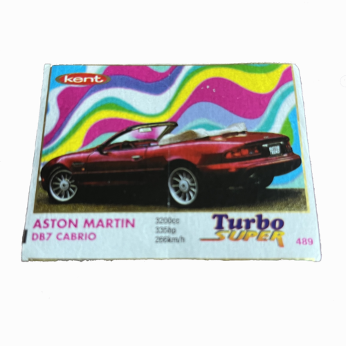 "Turbo Super 489 Kent Aston martin DB7 Cabrio"