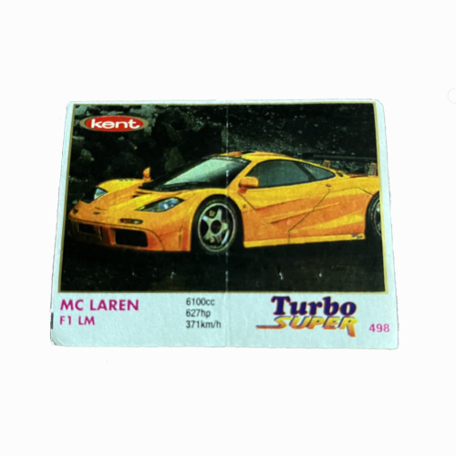 "Turbo Super 498 Kent MC Laren F1 LM"