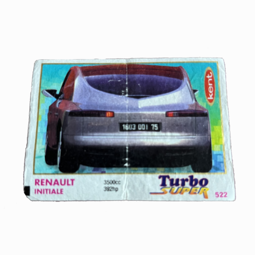 "Turbo Super №522 Kent Renault Initiale"