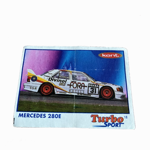 "Turbo Sport 18 Kent Mercedes 280E"