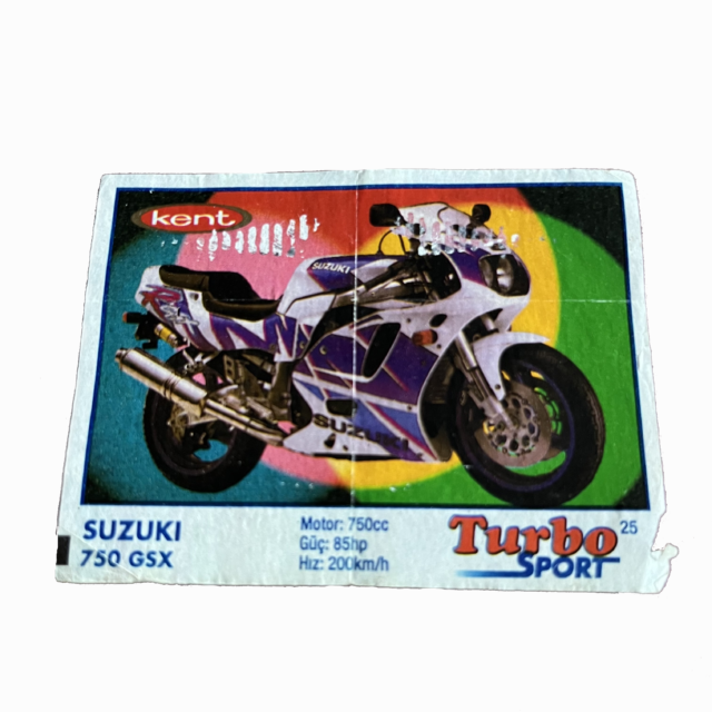 "Turbo Sport 25 Kent Suzuki 750 GAX"
