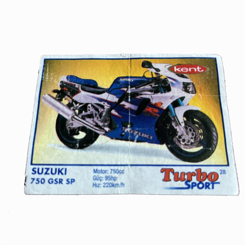 "Turbo Sport 28 Kent Suzuki 750 GSR SP"