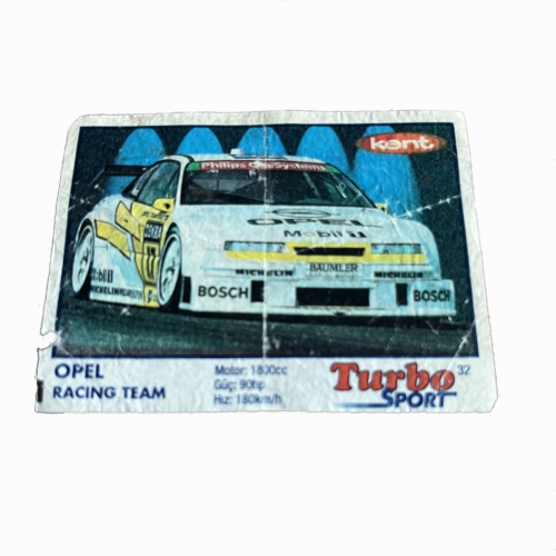 "Turbo Sport 32 Kent Opel Racing"