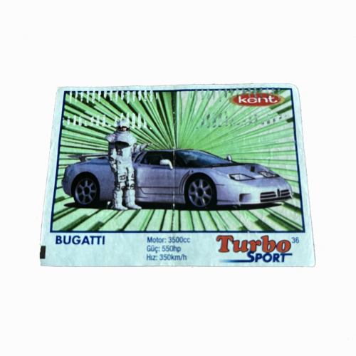 Вкладыш турбо "Turbo Sport №36 Kent Bugatti"