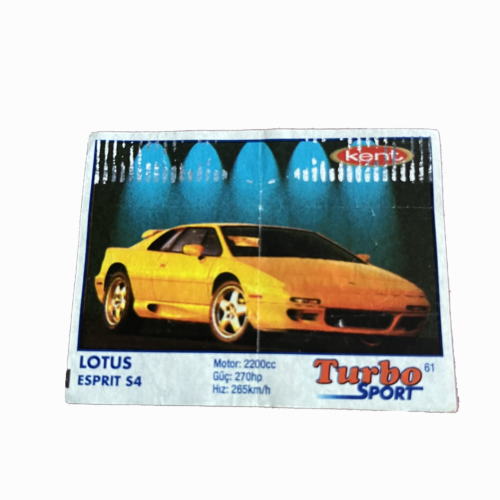 "Turbo Sport 61 Kent Lotus Esprit S4"