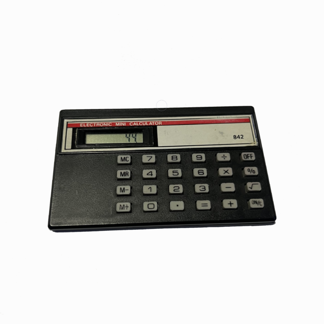 Калькулятор "Electronic mini calculator 842"