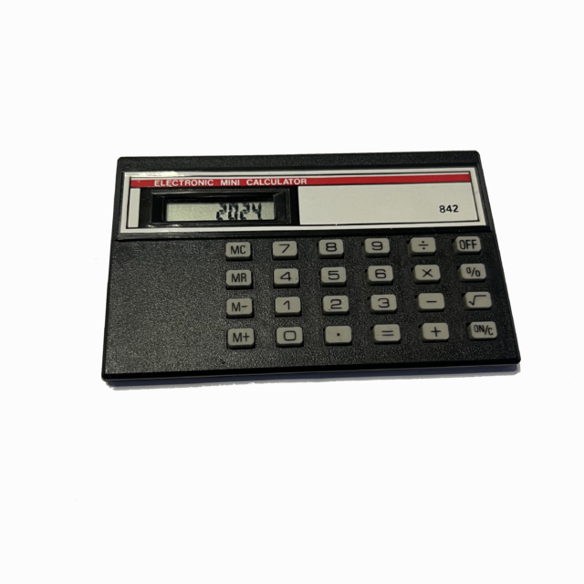 Калькулятор "Electronic mini calculator 842"