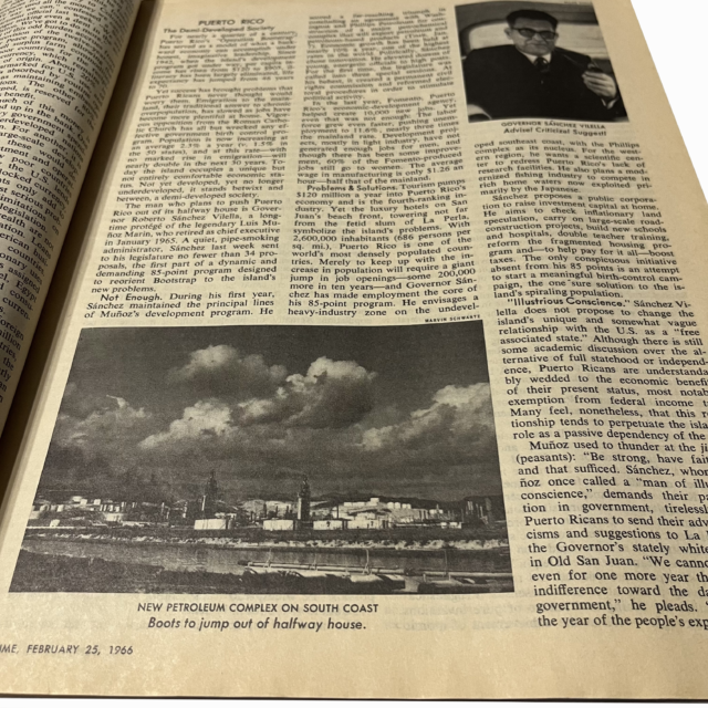 Журнал "Time 25 february 1966"