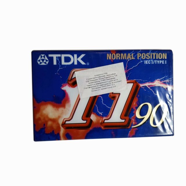 Аудиокассета "TDK" новая