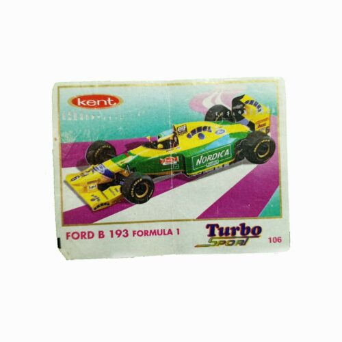"Turbo Sport 106 Kent Ford B 193 Formula 1"