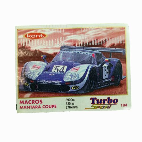 "Turbo Sport №104 Kent Macros Mantara Coupe"