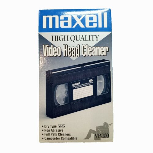 maxell high quality video head cleaner