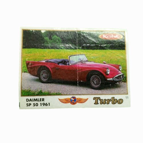 "Turbo 11 Kent Daimler SP 50 1961"