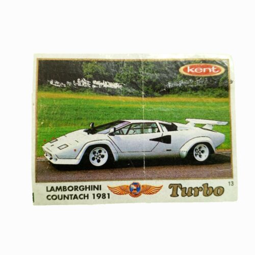 "Turbo 13 Kent Lamborghini Countach 1981"