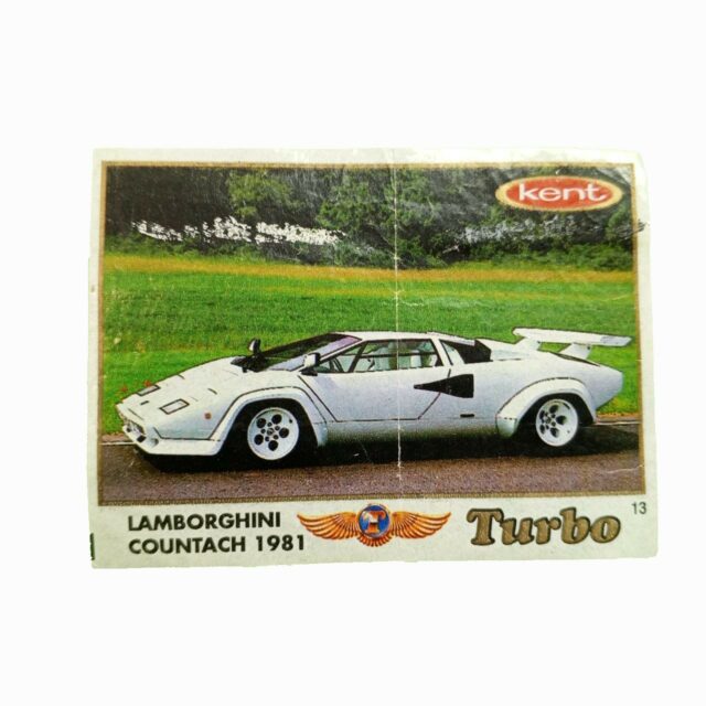 "Turbo 13 Kent Lamborghini Countach 1981"