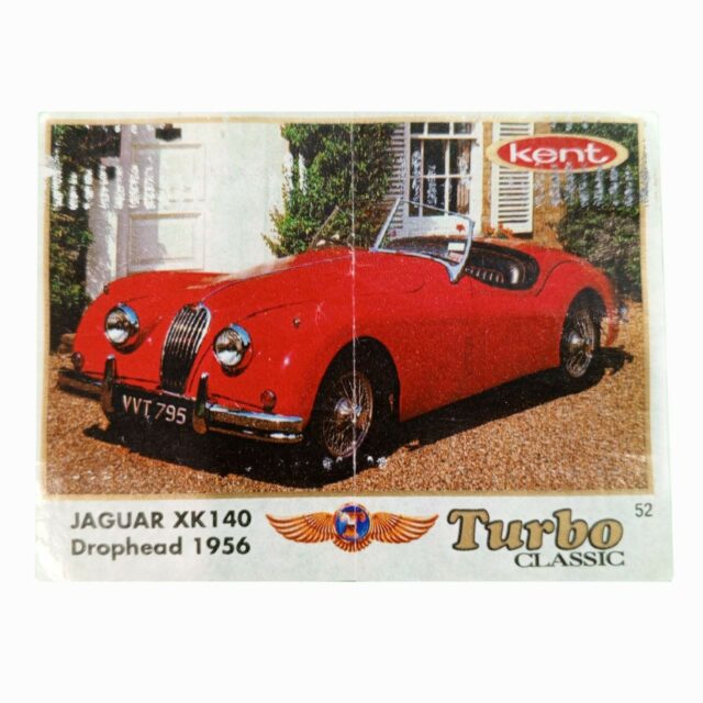 "Turbo Classic 52 Kent Jaguar XK140 Drophead 1956"