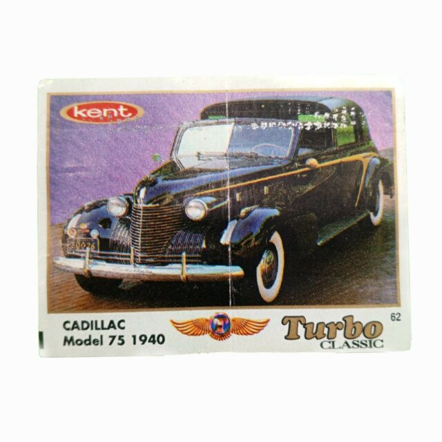 "Turbo Classic 62 Kent Cadillac Model 75 1940"